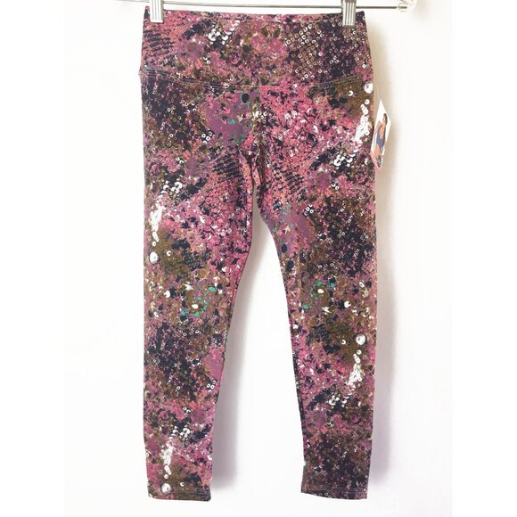 Activewear Printed Maternity Leggings Capris Supplex XS-S-M-L Made in Brazil - Picture 5 of 8